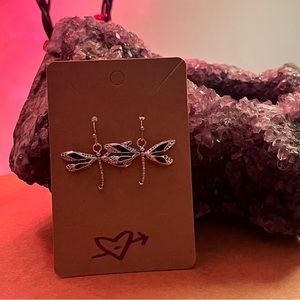 Cute dragonfly earrings